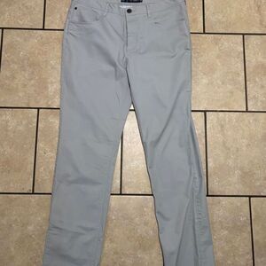 Fish Hippie Co Men's Grey and Cream Trousers